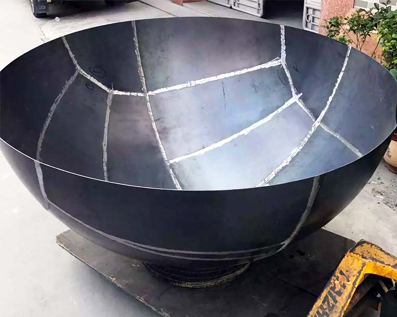 Large Mild Steel Hemisphere